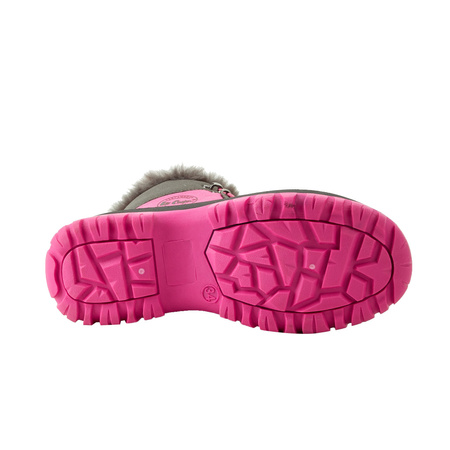 Lee Cooper Mädchen-Winterstiefel, gefüttert, Pink