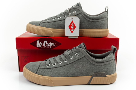 Lee Cooper Herren-Sneaker, modisch, grau, bequem
