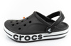 Crocs Bayaband Clog-Sandalen [205089-066], schwarz.