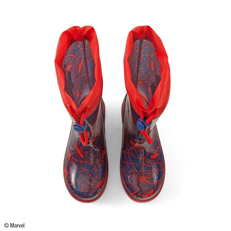 Perletti Spiderman Kinder-Gummistiefel [98073], rot.