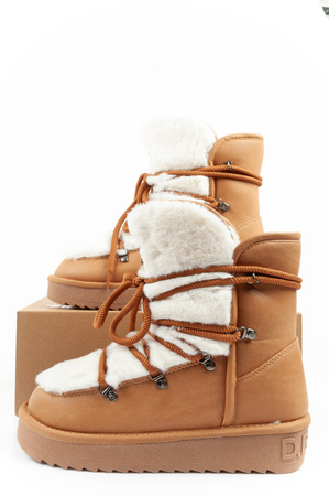 D. Franklin Damen Winterstiefel, modisches Fellfutter, High-Top