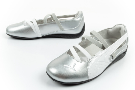 Puma Speedcat Ballet Damen-Ballerinas in Silber