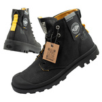 Palladium Pampa Surplus Herren-High-Top-Sneaker in Schwarz