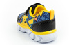 Leomil Kinder-Sportschuhe, leichte Pokémon-Sneaker mit Klettverschluss und LED-Beleuchtung, Schwarz und Gelb