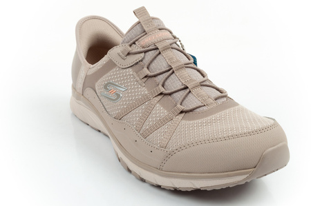 Skechers Free Damen-Sneaker zum Hineinschlüpfen, Beige