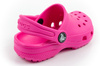 Crocs Classic Clog T Kinderclogs-Sandalen, rosa, bequem, modisch