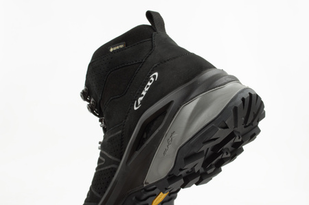 Aku Adapta Gore-Tex Herren-Trekkingschuhe aus Leder, Schwarz