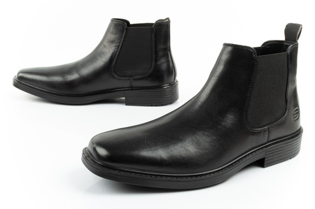 Skechers Herren Chelsea Boots Miller-Boris Elegantes Leder