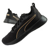 Puma Flyer Flex Sport-Schuhe Sneakers Damen leicht bequem schwarz