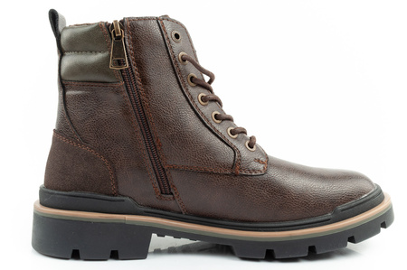 Wrangler Nevada Herren Chelsea Boots, elegant, modisch, Dunkelbraun