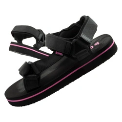 Lee Cooper Damen-Sandalen mit Klettverschluss für den Sommer – Leichte Strandsandalen