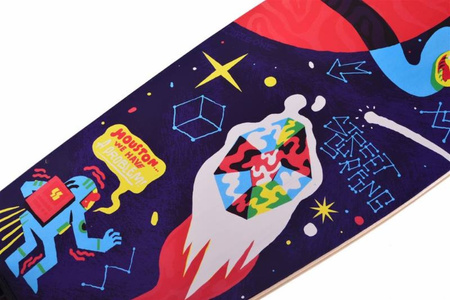 Deskorolka Street Surfing Kicktail Longboard 36''