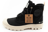 Palladium Pampa Zip High-Top-Sneaker für Herren in Schwarz