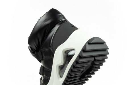 Skechers Uno Damen Winter-Schneestiefel [177559/BLK], schwarz.