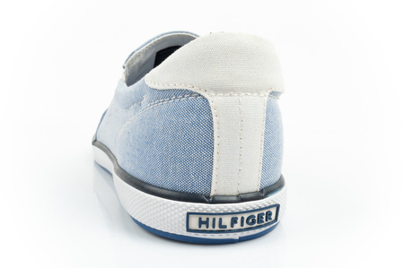 Tommy Hilfiger Herren Sportschuhe Slip-On Sneakers bequem blau [FM56820908 479]