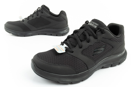 Skechers Flex Advantage 4.0 – Bequeme schwarze Herren-Sportschuhe
