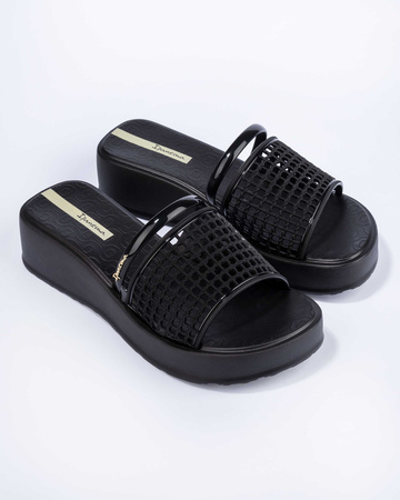 Ipanema Damen Flip-flops Essence schwarz Plateau modisc