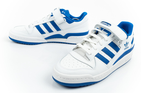 Adidas Forum Low Herren-Sportschuhe, Weiß, bequem, modisch, mit Klettverschluss