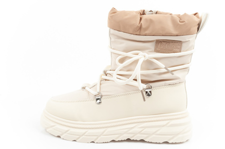 Lee Cooper Damen Winter-Wanderschuhe, isoliert, Beige und Creme