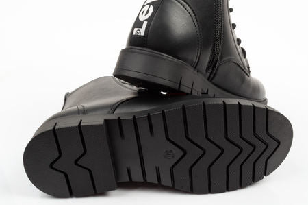Levi's Mädchen-Ankle-Boots Pasadena SE, Schwarz, mit Reißverschluss