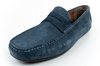 Wrangler Herrenschuhe, Maifield Wildleder-Loafer, Naturleder, Marineblau
