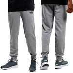 Herren Sport-Jogginghose Puma Ess Logo [586716 03], grau.