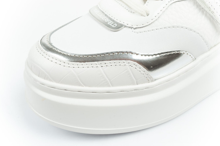 Karl Lagerfeld Anakapri Schuhe Sneakers Damen Sport Leder weiß [KL63543 01S]