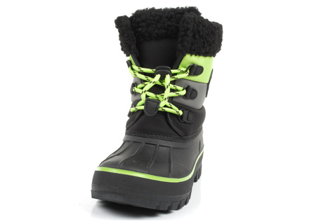 Lee Cooper Kinder-Schneestiefel [LCJ-24-44-2856], Schwarz und Grün.