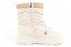 Lee Cooper Damen Winter-Wanderschuhe, isoliert, Beige und Creme