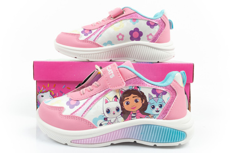 Leomil Gabby's Doll House Kinder-Sportschuhe, Sneaker, LED-Leuchten, Pink