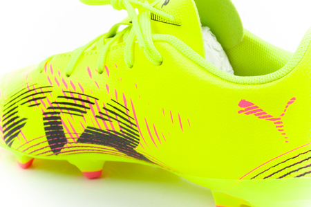 Puma Future 8 Play FG/AG Jr. Neon Fußballschuhe für festen Boden