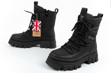 Lee Cooper Damen-Schneestiefel [LCJ-24-47-3144L], schwarz.