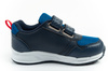 Leomil Kinder-Sportschuhe Spiderman Sneaker, leicht, mit Klettverschluss, schwarz/blau