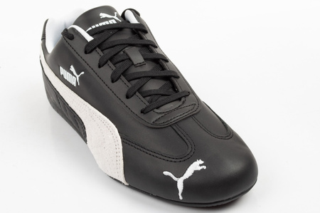 Puma Speedcat Herren-Sneaker aus schwarzem Leder