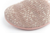 Scholl Creamy Bootie Damen-Hausschuhe [F301471023] isoliert, rosa.
