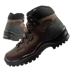 Grisport Herren-Wanderstiefel aus wasserdichtem Leder, Braun/Schwarz