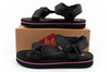 Lee Cooper Damen-Sandalen mit Klettverschluss für den Sommer – Leichte Strandsandalen
