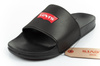Sportliche Levi's Damen-Flip-Flops Bequeme und modische Schuhe in Schwarz