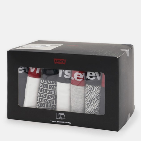 Levi's Herren Boxershort [701225625 003] 7er-Pack, mehrfarbig.