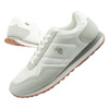 U.S. Polo Assn. Herren-Sneaker, modisch, bequem, weiß