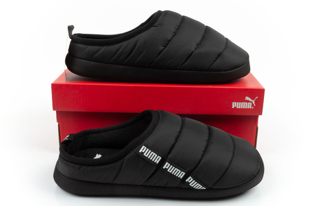 Puma Herren-Slipper Scuff, schwarz, gefüttert, modisch