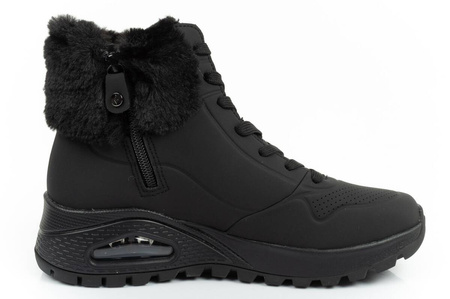 Skechers Uno Rugged Damen-Sportschuhe [167274/BBK], schwarz.