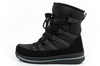 Progres Damen Winterschuhe [PROGJ-20-02] isoliert, schwarz.