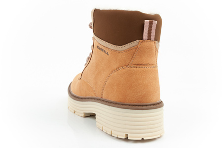 O'Neill Damen Winter-Wanderstiefel, gefütterte Stiefeletten, modisches Braun