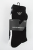 Emporio Armani Herren-Socken, bequeme Baumwolle, 3er-Pack