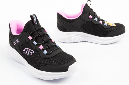 Skechers Bounder Pro Slip-Ins Kinder-Sneaker, Schwarz