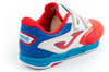 Joma Cancha JR 2606 Kinder-Sportschuhe, Hallenfußballschuhe mit Klettverschluss