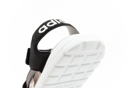 Adidas Comfort Kindersandalen [FY8856], schwarz.