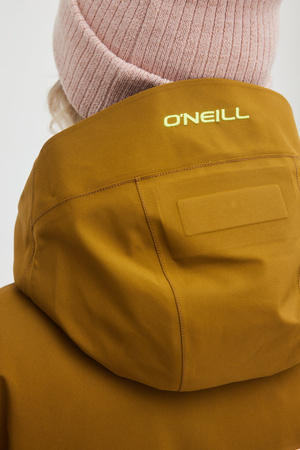 O'Neill Damen-Winterjacke für Snowboarden, GTX RECCO Ski, Pink und Braun