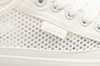 Lee Cooper Damen-Sneaker, durchbrochenes Muster, weiß, bequem, Sommerschuhe